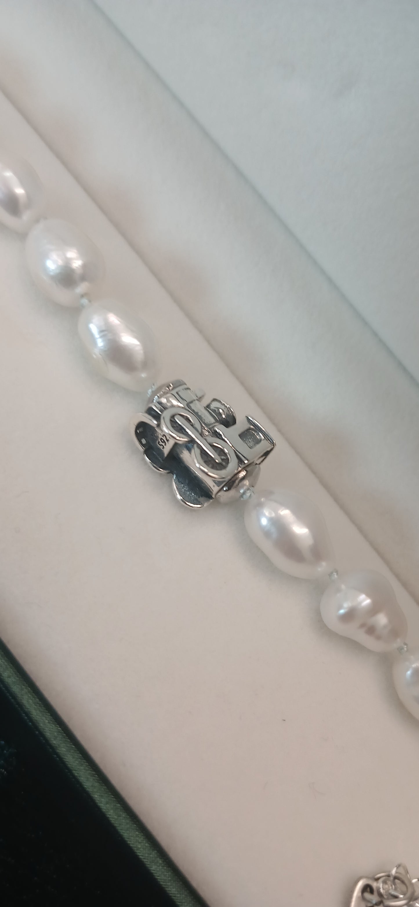 Train Up a Child - Knotted Freshwater Pearl Strand Bracelet