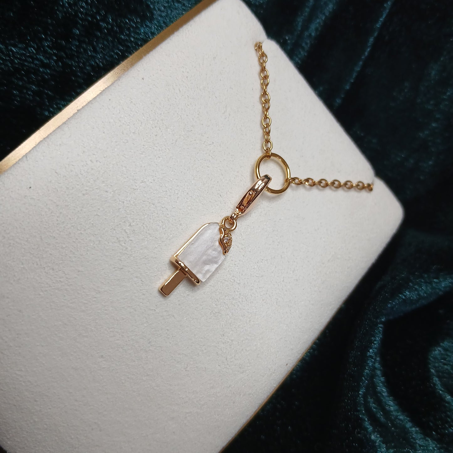 Taste and See - Rhinestone-set Popsicle Charm