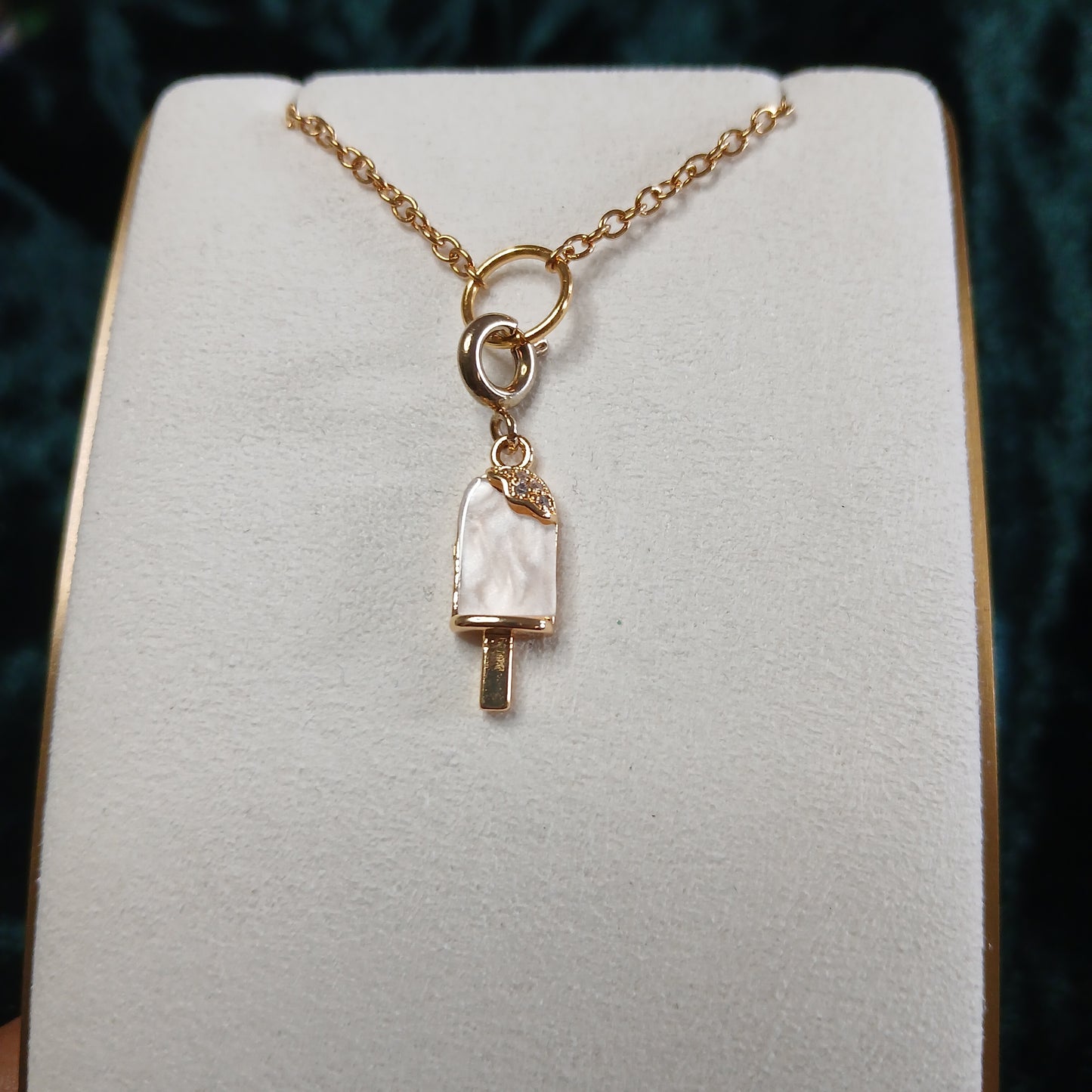 Taste and See - Rhinestone-set Popsicle Charm