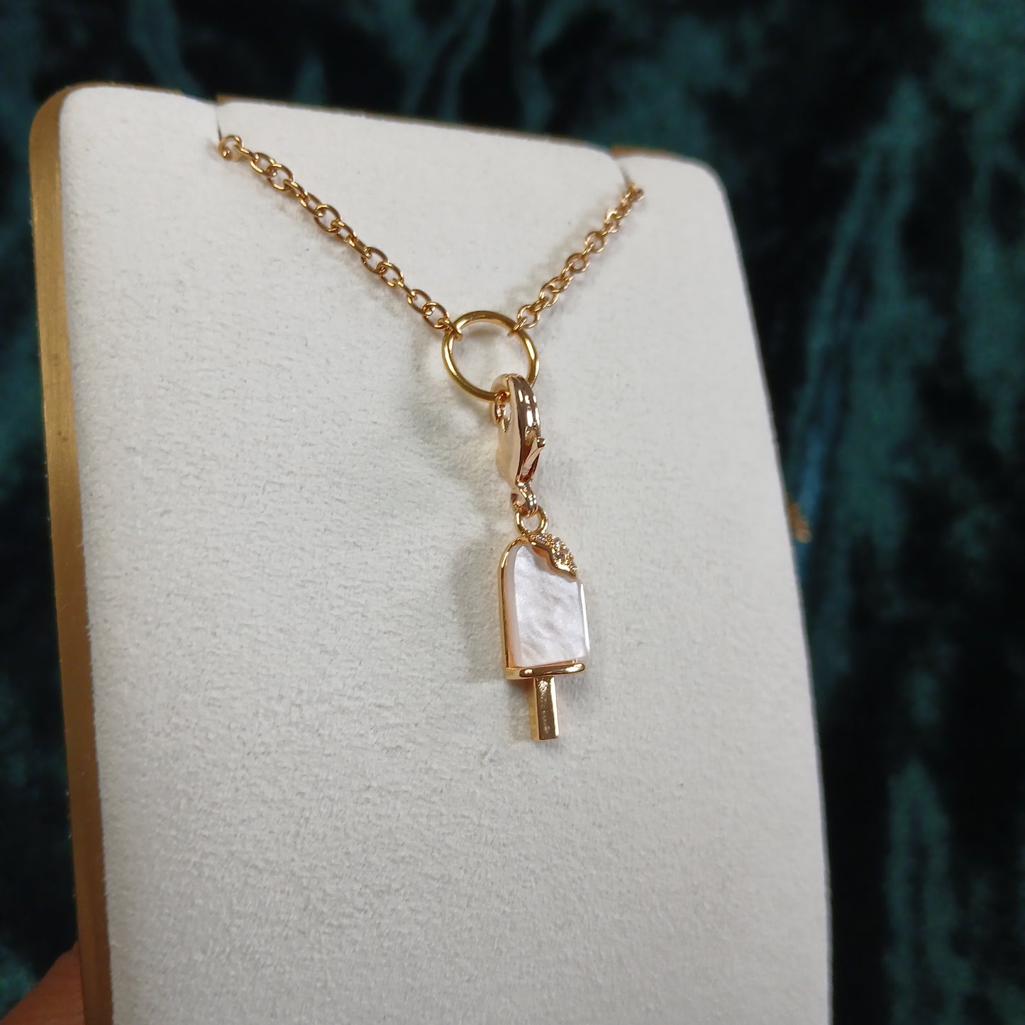 Taste and See - Rhinestone-set Popsicle Charm